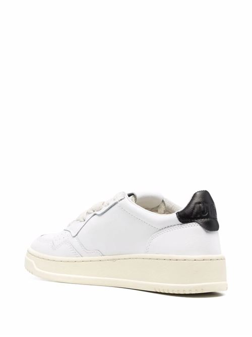 Sneakers bianche con logo da uomo Autry | AULWLL22 WHT/BLACK